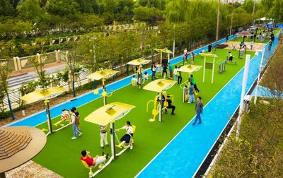 静安区体育设施升级 新增5条健身步道与4个运动场，台球活动焕发活力